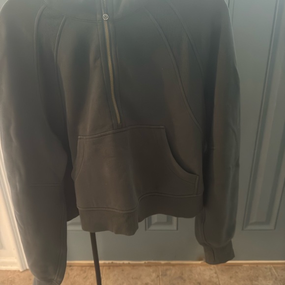 Rare Gold Lululemon Athletica Green Zip-Up Jacket - Picture 1 of 6
